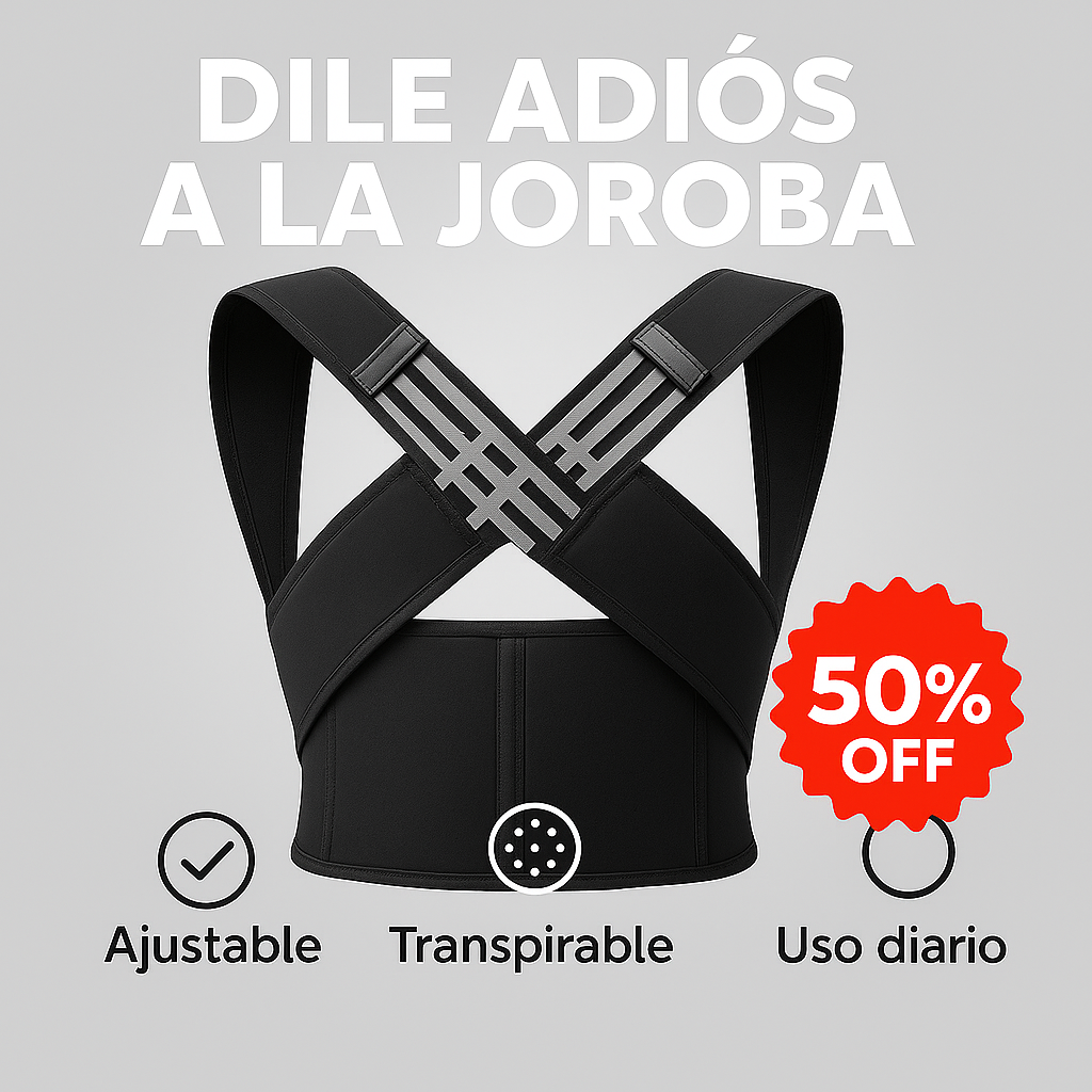 CORRECTOR DE POSTURA EN X